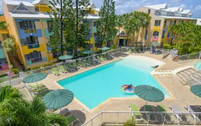 Canella Beach Hotel - Ausblick vom Zimmer