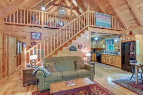 Serene Cabin < 1 Mi to Fairy Stone State Park! - Interiör