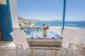 Arhontiko Hotel - Vue de la chambre