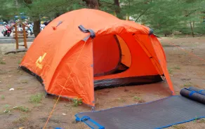 Goa Cemara Camping Ground - Interior entrance