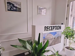 VILA HK- is a family-run stay designed to welcome you like friends Located in the heart of KRUJE,it offers comfort,peace,and privacy to make you feel right at home Enjoy free public parking Taxi service,local guides and traditional breakfast included - Reception