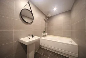 Dinos Hotel - Badezimmer