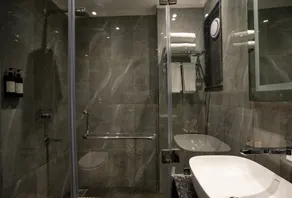 Regenta Inn Gurugram Sec-47 City Center - Bathroom
