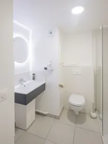All Suites Appart Hôtel - Le Havre Centre - Les docks - Bagno
