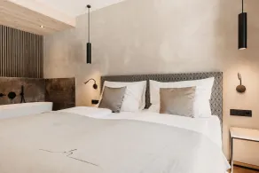 Appart'hôtel convivial et familial avec barbecue, jacuzzi et jardin | Adapté au travail à distance | Avec animaux bienvenus - Chambre