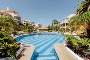 Golf Park Sunny Cozy Penthouse near the Ocean with large double terraces, fiber WIFI, 3 pools, NEW bbq South Tenerife - Basseng