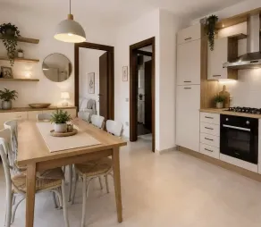 Apartment in a 2-bedroom house - Spisestue