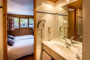 Hôtel les Crêtes Blanches - Salle de bain