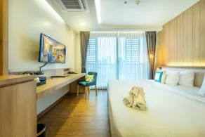 PLAAI Prime Hotel Rayong SHA Extra Plus - Vue de la chambre