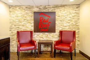 Red Roof Inn Scottsburg - Coin salon dans le hall