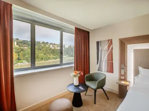 Novotel Lyon Centre-Confluence Bord de Saone - Vue de la chambre