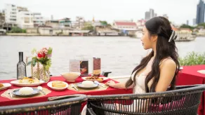 Amdaeng Bangkok Riverside Hotel - Restaurant