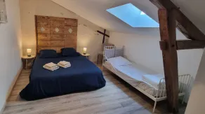 Gîte à la campagne - La Petite Clavelie - Værelse