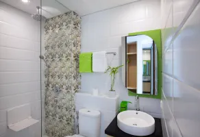DK Belstar Hotel Belitung - Bathroom
