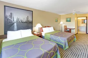 Super 8 by Wyndham Gurnee - Chambre
