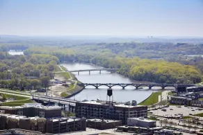 Des Moines Marriott Downtown - Vue de la chambre
