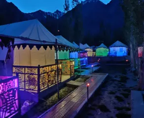 Nubra Ethnic Camp , Hunder - View from room