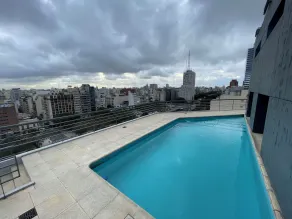 Studio Apartment on 13th Floor with balcony terrace - Piscine