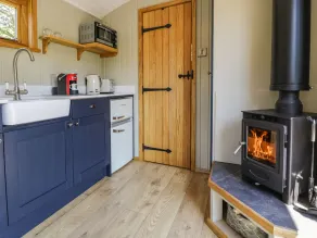 Llethr - Shepherds Hut - Privat køkken