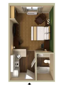 Extended Stay America Suites - Austin - Round Rock - South - Chambre
