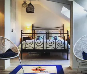 Les 2 gites des Chambres de Capucine - Værelse