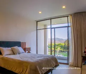 Hotel Boutique Monte Penasco - Ausblick vom Zimmer