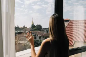 Glory Wabi Sabi Hotel 清迈古城荣耀侘寂酒店 - Vue de la chambre