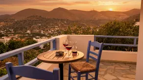 Lume D'oro Syros - View from room