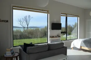 Flotsam Seaside Studio Dunalley - Ausblick vom Zimmer
