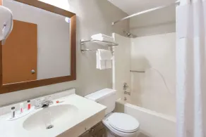 Super 8 by Wyndham Iowa City/Coralville - Salle de bain