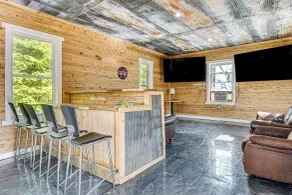 Lake Escape w/ Hot Tub & Docks in Hope! - Interior