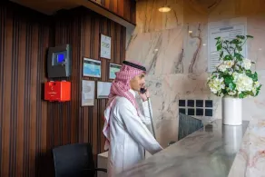 لحظات للشقق المخدومة - Reception