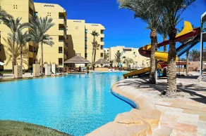 New Eagles Downtown Zahabia Resort & Aqua Park - Ausblick vom Zimmer