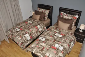 Val Fleuri Apartment with Balcony in Maarif Casablanca, City Views & Fast WiFi - Room