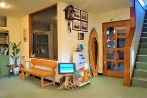 Resort Pension Turtle House - Salottino della hall