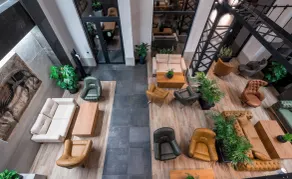 Bridge Hotel - Sitzecke in der Lobby