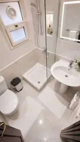 Skyline luxury hotel apartments 5 mins from Cairo Airport - Badeværelse
