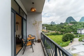 The Bamboo Leaf Yangshuo - View from room