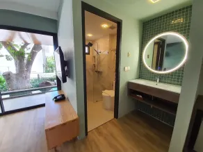 Eco Cozy Beachfront Resort Chaam - Vue de la chambre