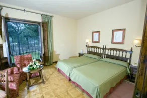 Parador de Tordesillas - Vue de la chambre