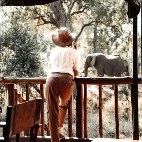 Honeyguide Tented Safari Camp - Khoka Moya - Ausblick vom Zimmer