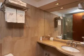 Altos de Guemes Hotel - Badezimmer