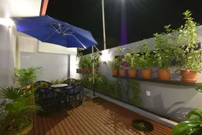 Island Home Inn - Ausblick vom Zimmer