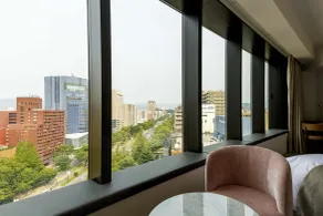 THE KNOT HIROSHIMA - Vue de la chambre