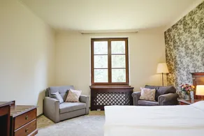 Mokrice Castle Estate - Ausblick vom Zimmer