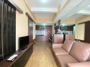 Spacious 1BR at Tamansari Panoramic Apartment near Metro Indah Mall By Travelio - Badeværelse