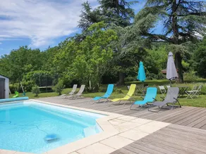 Chambres d´Hôtes Le Cèdre Bleu - Piscine