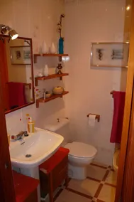 Mediterranean Beach Apartment 180º Sea & Island View, Best Sta Pola Neighborhood - Salle de bain