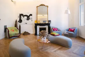 L'Hôtel Particulier Beziers - Salón en el vestíbulo