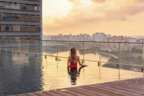 Pan Pacific Serviced Suites Beach Road, Singapore - Piscine